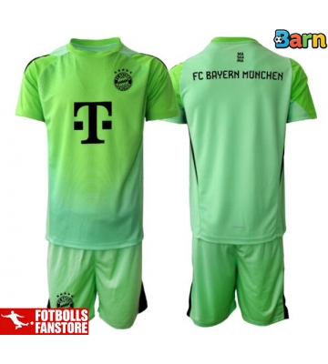 Bayern Munich Målvakt Hemmatröja Barn 2025-26 Kortärmad (+ Korta byxor)